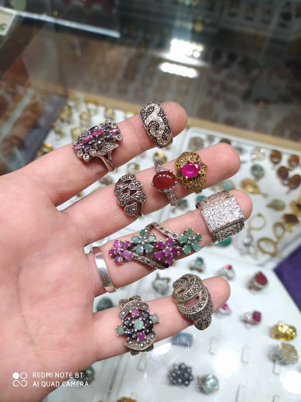انگشترهای جواهر تایلندی