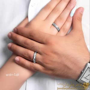 ست حلقه و ساعت نقره5