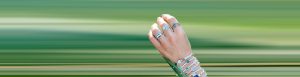 دستبند نقره - هدر