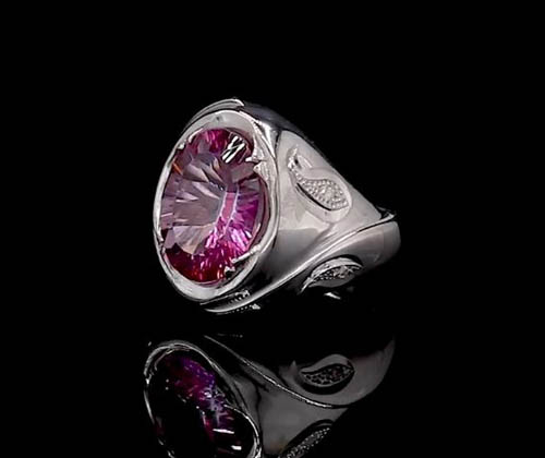 انگشتر نقره مردانه کد 13824419