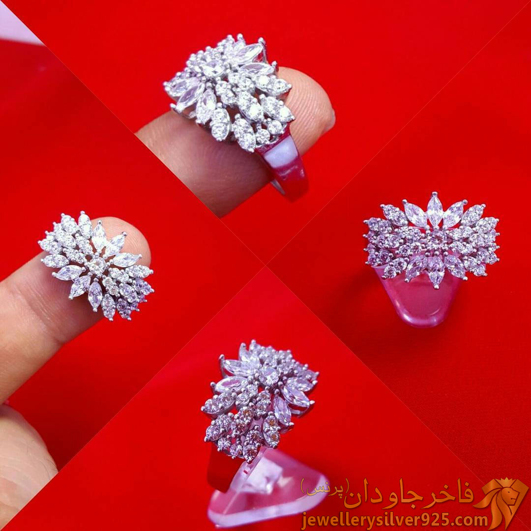 انگشتر زنانه جواهری مارکیز کد 34