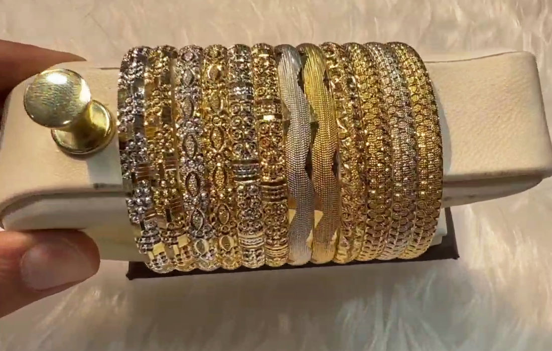 النگو نقره طرح طلا - فاخر جاودان