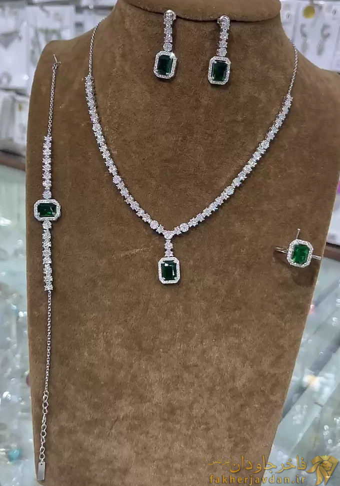 سرویس زنجیردار جواهر کد 14629