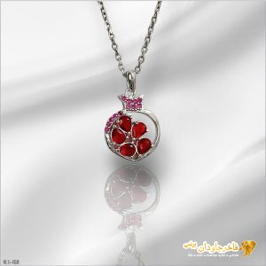 مدال انار نقره کوچک کد 15063