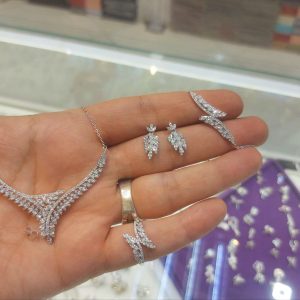 سرویس نقره فاخر جاودان مدل شمس الملوک کد 15081