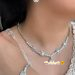 سرویس جواهر نقره روکش طلا نگین میکرو کد ۱۵۱۲۱
