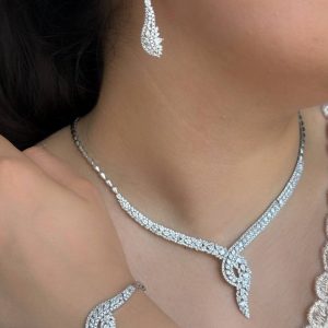 سرویس جواهری نقره کد 15119
