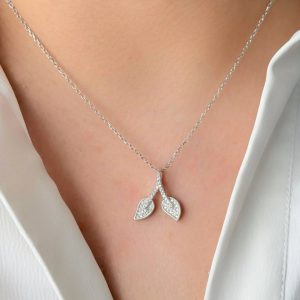 مدال آویز مدل برگ کد 15153