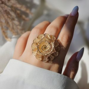 انگشتر فیوژن کد 15237 مدل گل
