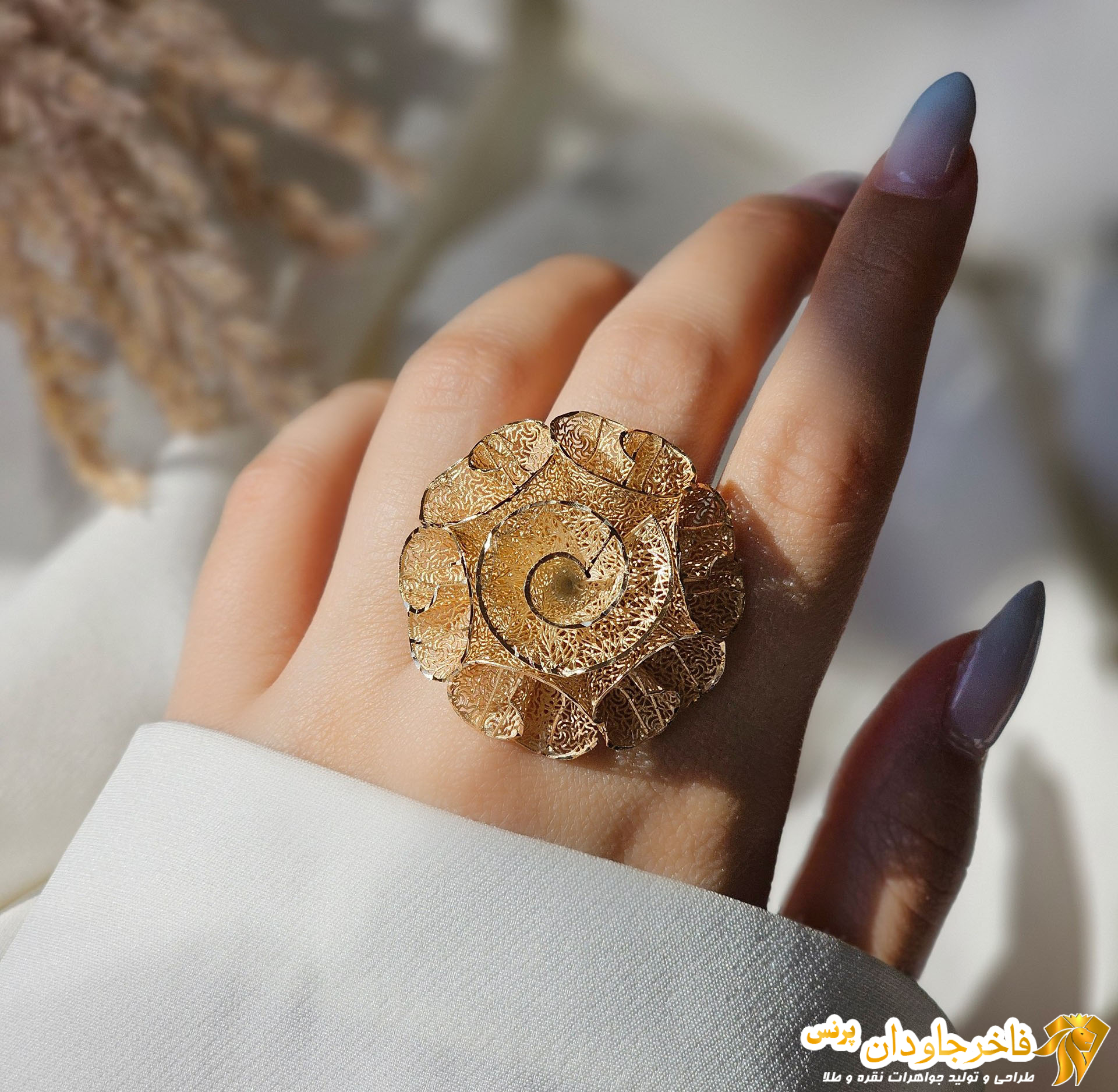 انگشتر فیوژن کد 15237 مدل گل