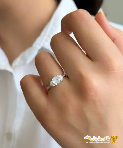 انگشتر زنانه نگین میکرو کد 15280