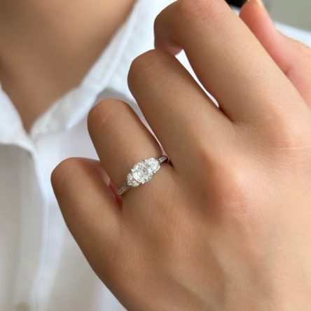 انگشتر زنانه نگین میکرو کد ۱۵۲۸۰