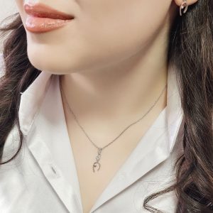 نیم ست ظریف مدل قلب کد 15330