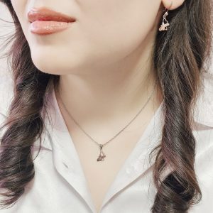 نیم ست ظریف مدل پروانه کد 15331