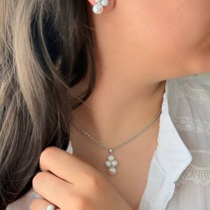 نیم ست مروارید اصل کد 15309