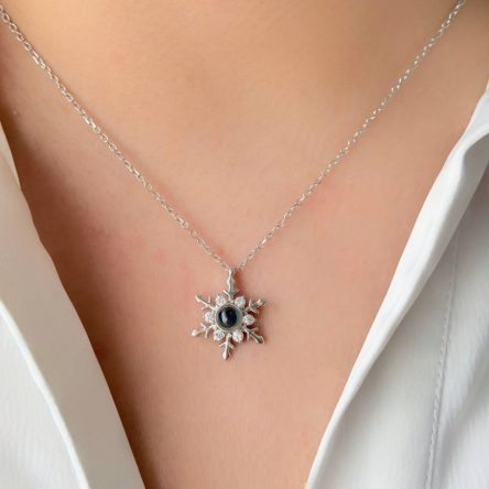 آویز مدل برف نگین میکرو کد ۱۵۳۴۱