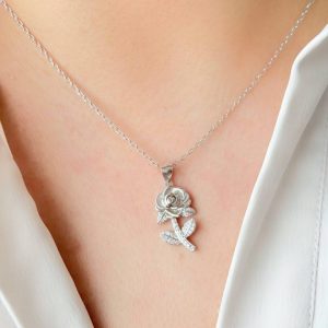 آویز مدل گل رز کد 15342