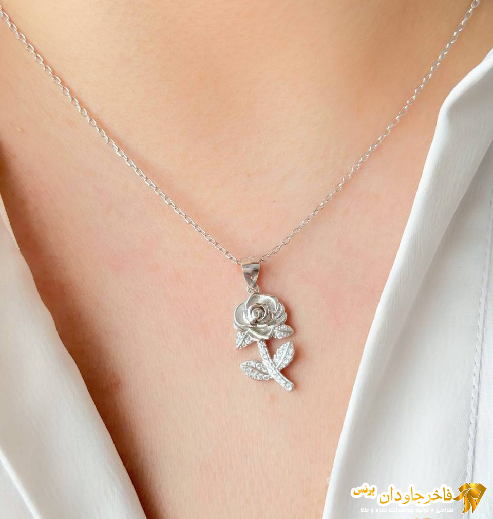 آویز مدل گل رز کد 15342