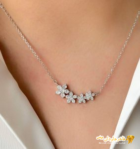 آویز مدل گل نگین میکرو کد 15340