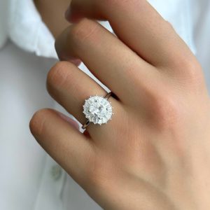 انگشتر جواهری زنانه کد 15301