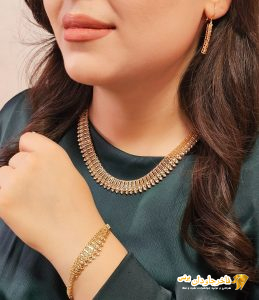 سرویس جواهری طرح طلا کد 15322