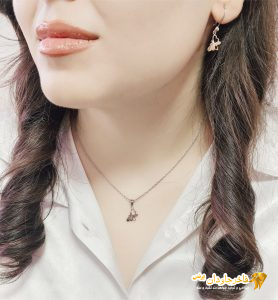 نیم ست ظریف مدل پروانه کد 15331