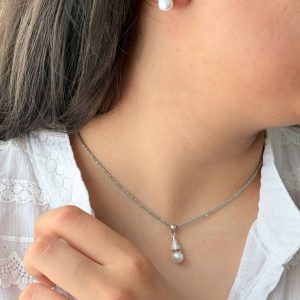 نیم ست مروارید اصل کد 15312