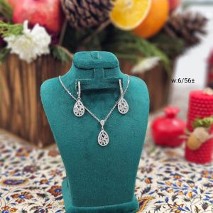 نیمست نقره جواهری کد 15359