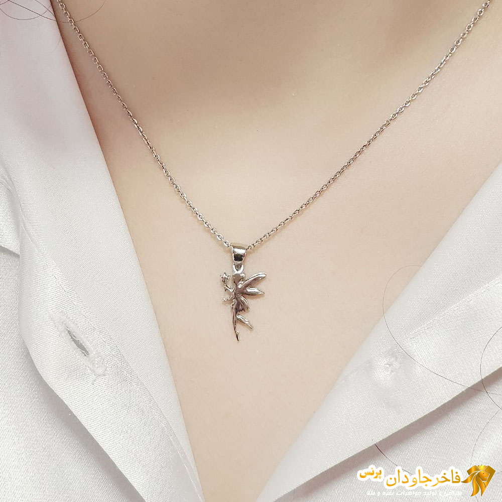گردنبند از نیم ست ظریف مدل فرشته کد 15332