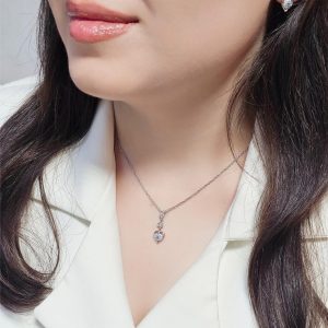 نیم ست چشم زخم مدل قلب کد 15401