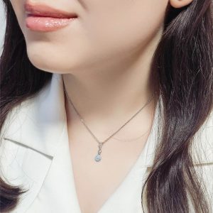 نیم ست نقره ظریف کد 15435