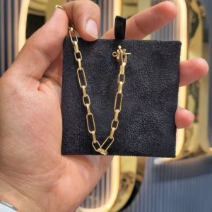 دستبند طلا وزن 3/600 گرم کد 15469
