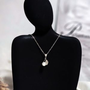 پلاک نقره مروارید اصل کد 15496
