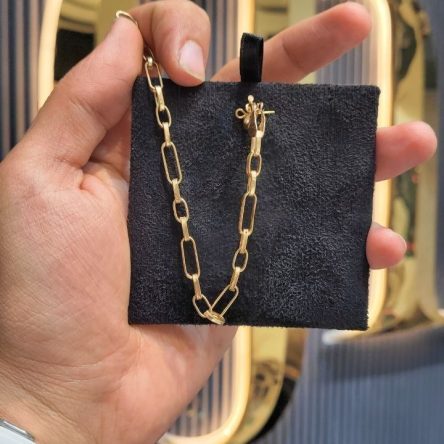 دستبند طلا وزن 3/600 گرم کد 15469