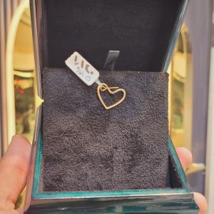 مدال قلب طلا 18 عیار کد 15513