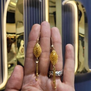 گوشواره طلا 18 عیار کد 15472