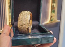 تکپوش طلا سایز ۲ کد ۱۵۵۴۵