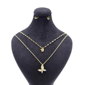 پلاک نقره بیست زنجیری گلد کد 15553