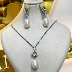 سرویس نقره جواهر مروارید کد 15595
