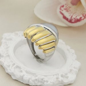 انگشتر نقره Parla آبکاری رودیوم گلد کد 15609