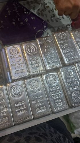 شمش های نقره 1 کیلویی