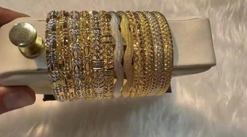 النگو نقره روکش طلا