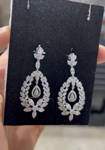 گوشواره جواهری کد 14594