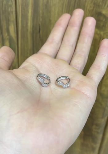 گوشواره حلقه ای سبک کد 14613