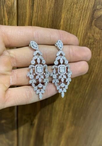 گوشواره جواهر سلنا کد 14541