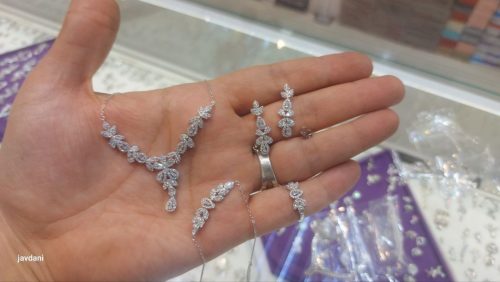 سرویس جواهری نقره 925 عیار