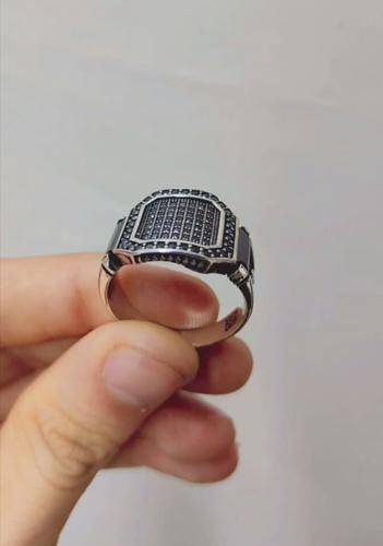 انگشتر نقره مردانه