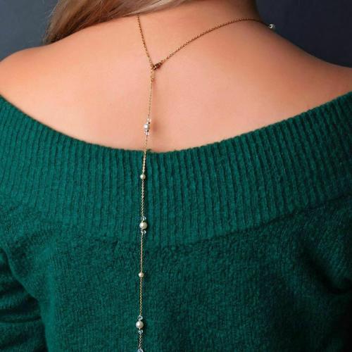 گردنبند مروارید آنتیک - پشت