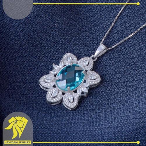 گردنبند جواهر سنگ توپاز