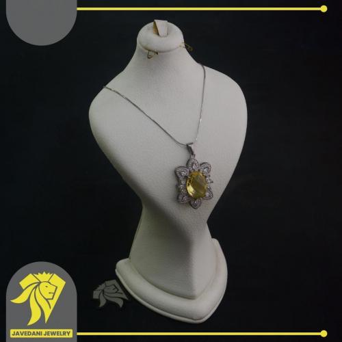 گردنبند جواهر سیترین اتمی